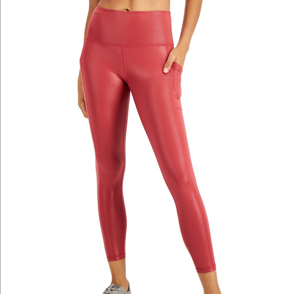 Ideology Plus Size Performance Legging Moisture Wicking UV Protection & Pockets